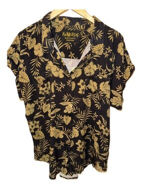 Kalo Kini Kalokini Hawaii Hawaiian Shirt XXL